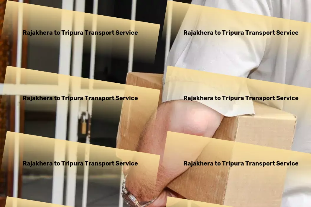 Rajakhera to Tripura Transport Logistics companies