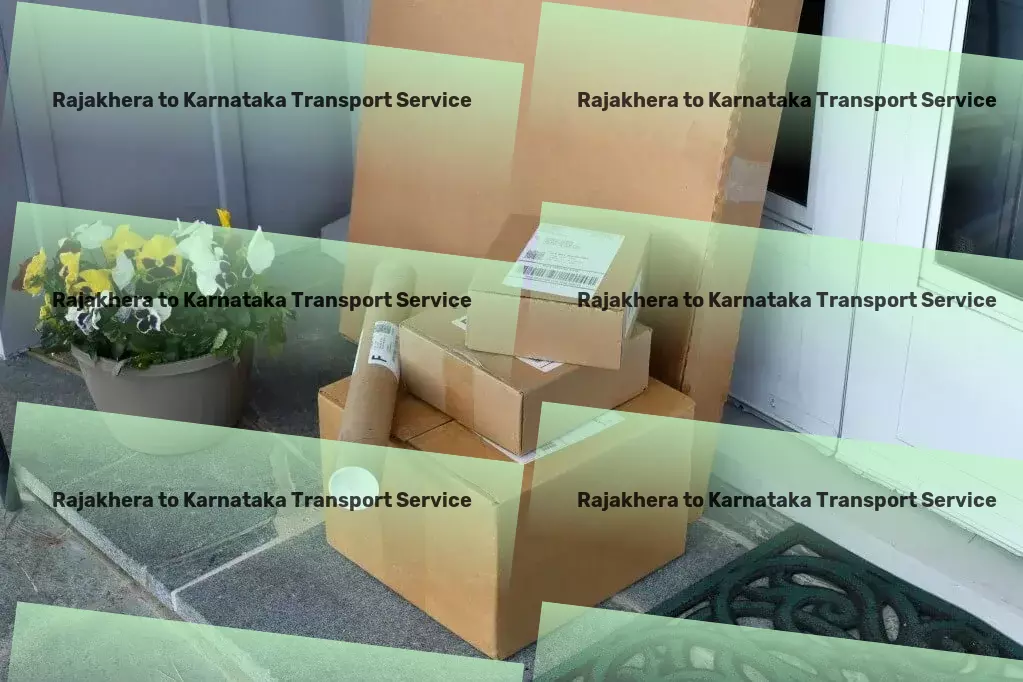 Rajakhera to Karnataka Transport Express furniture relocation