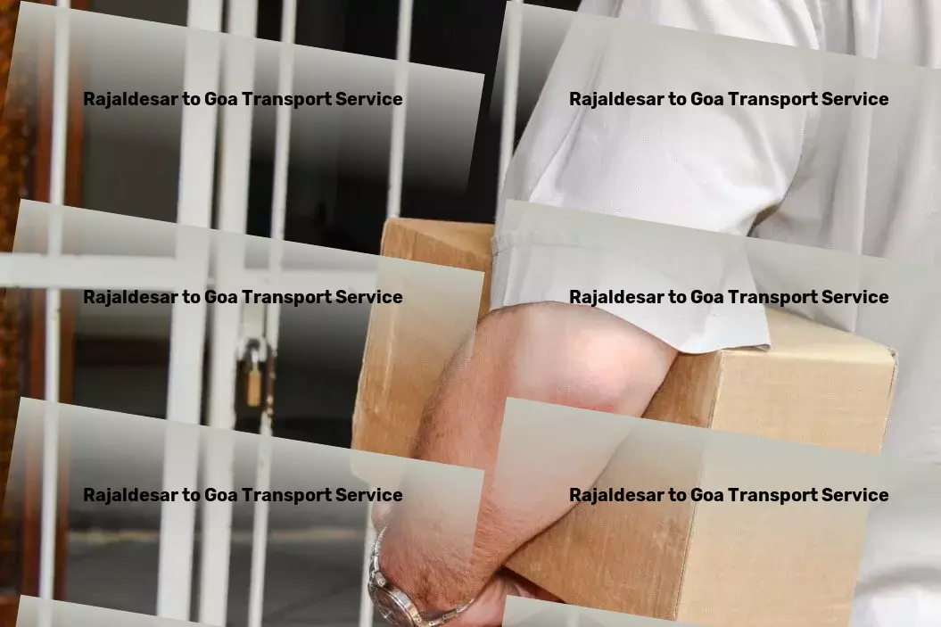 Rajaldesar to Goa Transport The key to unlocking your digital potential! - Full-scale moving services