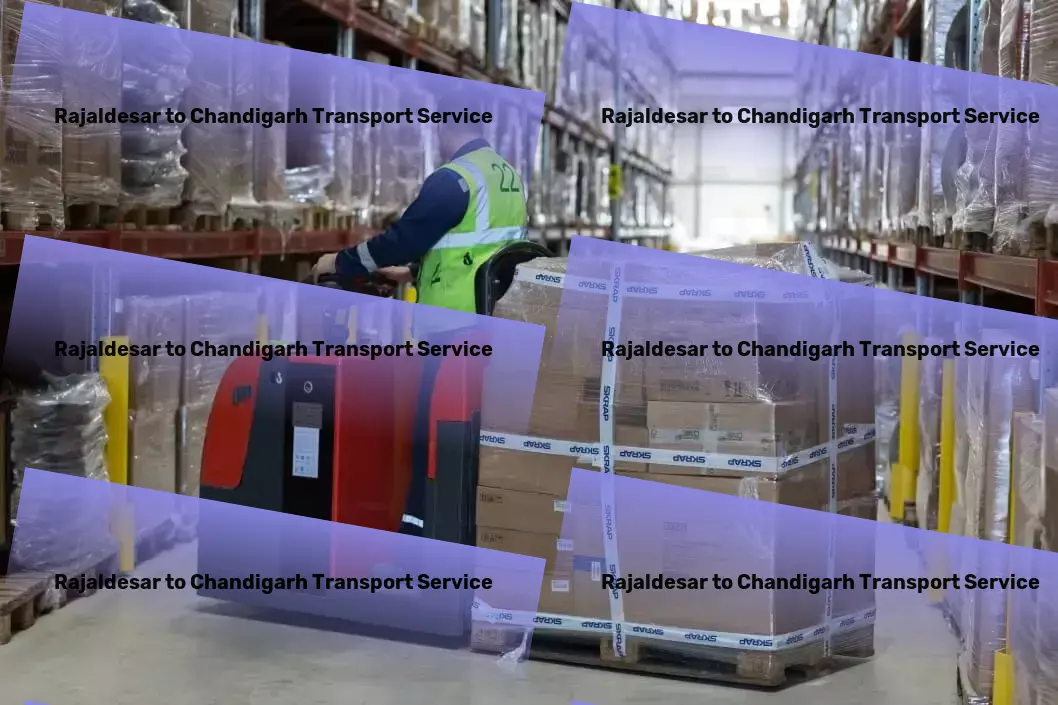 Rajaldesar to Chandigarh Transport Nationwide goods shipment services