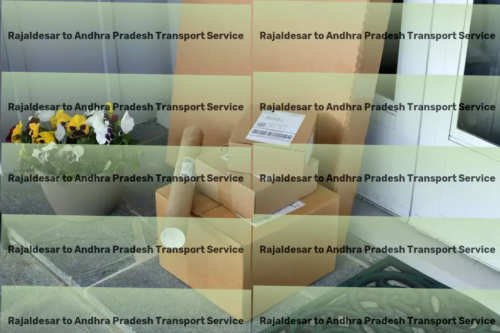 Rajaldesar to Andhra Pradesh Transport Cargo insurance services