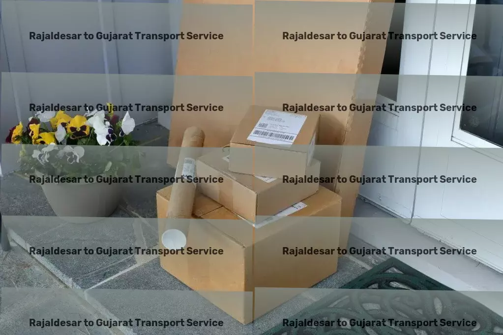 Rajaldesar to Gujarat Transport Customized courier services