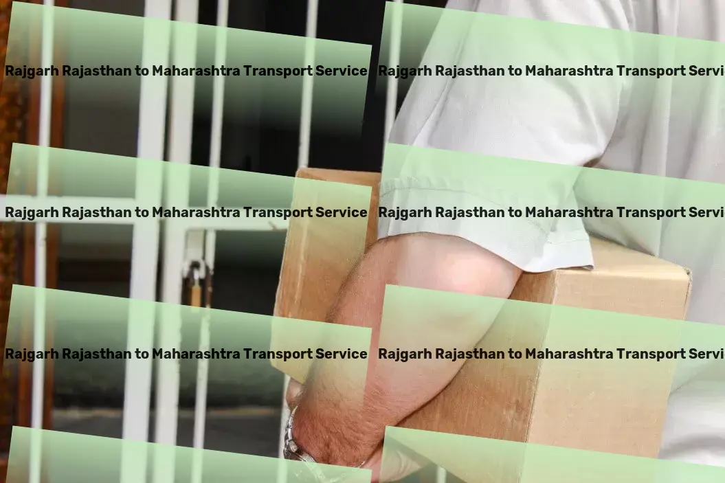 Rajgarh Rajasthan to Maharashtra Transport Logistics solutions