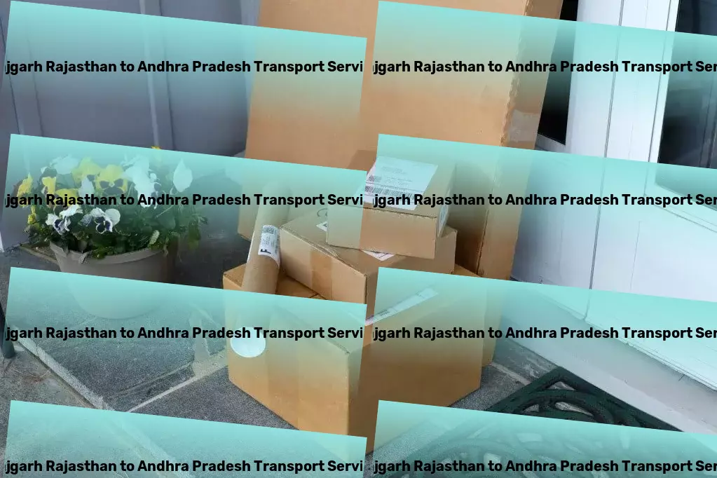 Rajgarh Rajasthan to Andhra Pradesh Transport Smart solutions for smart individuals. - Efficient freight operations