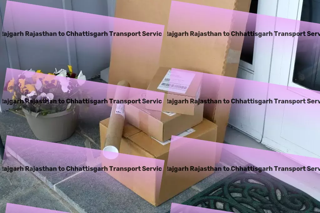 Rajgarh Rajasthan to Chhattisgarh Transport Leverage our expert insights for your logistics needs in India! - Light load freight solutions