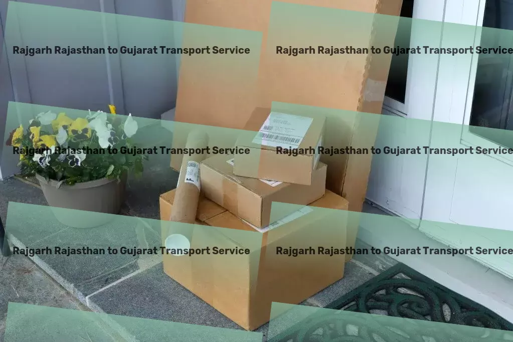 Rajgarh Rajasthan to Gujarat Transport The ultimate choice for modernizing India's transport network! - Advanced package forwarding