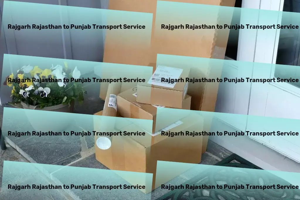 Rajgarh Rajasthan to Punjab Transport Nationwide transport and logistics