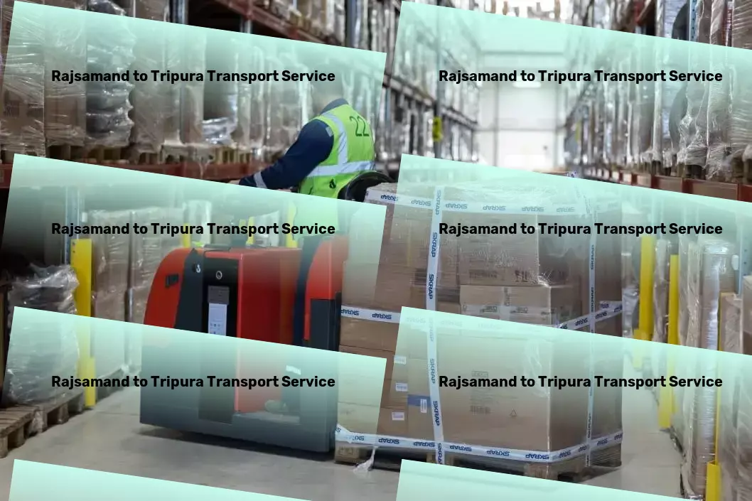 Rajsamand to Tripura Transport Courier and parcel services