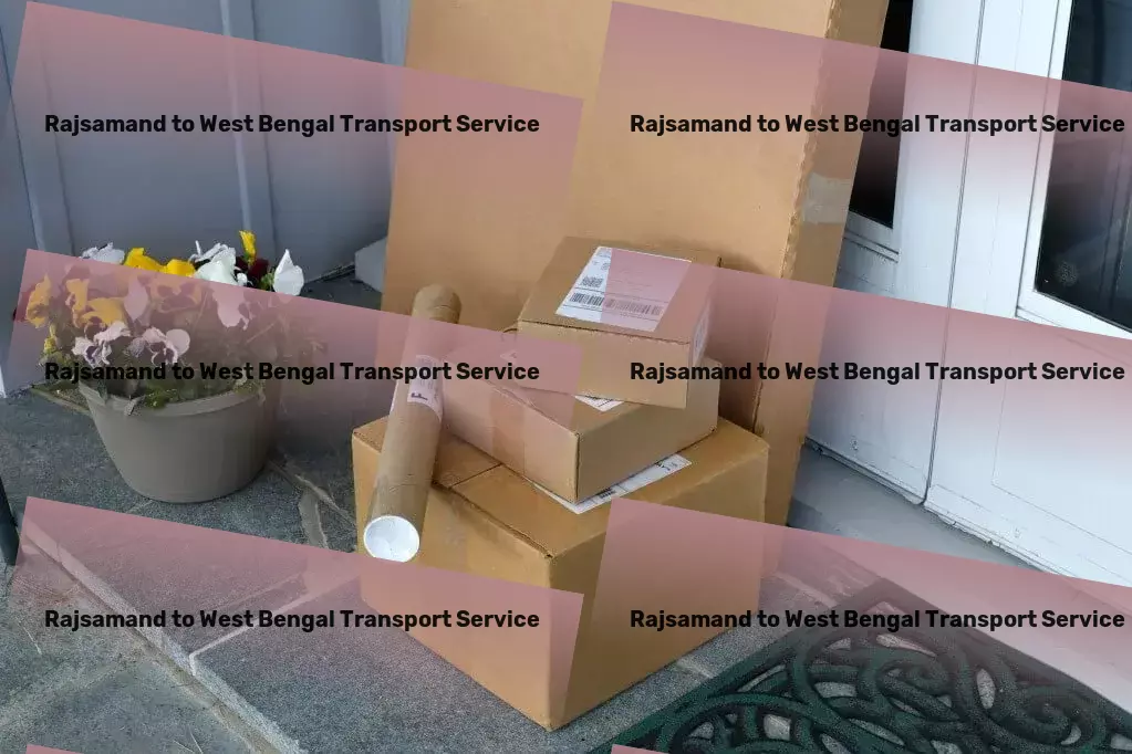 Rajsamand to West Bengal Transport Express goods logistics